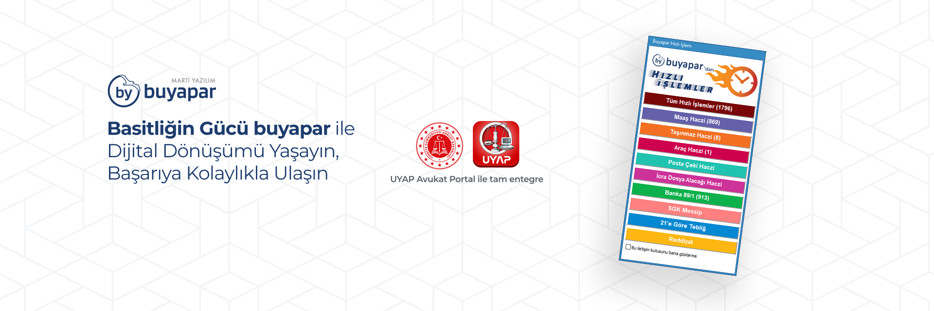 buyapar Hızlı İşlemler